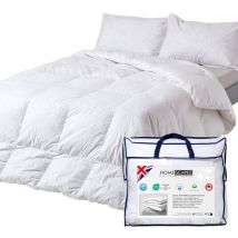 Homescapes - Couette hiver 230 x 220 cm en duvet et en plumes de canard 13.5 tog