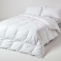 Couette hiver très chaude 135 x 200 cm en duvet et plumes de canard 15 tog - Homescapes