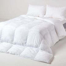 Couette été 260 x 220 cm en microfibre 4.5 tog - Homescapes