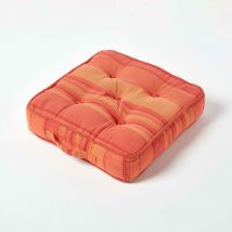 Coussin de sol Terracotta - Morocco - Orange - Homescapes