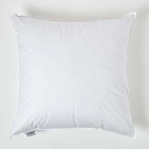 Homescapes - Duck Feather Cushion Pad 65 x 65 cm (26 x 26) - White