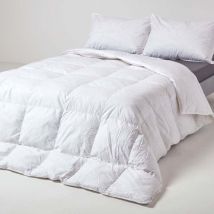 Homescapes - Goose Feather and Down 10.5 Tog Super King Size Autumn Duvet