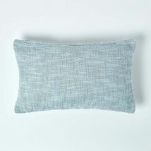 Housse de coussin Gris Nirvana 30 x 50 cm - Homescapes