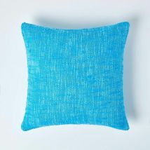 Housse de coussin Turquoise Nirvana 45 x 45 cm - Homescapes