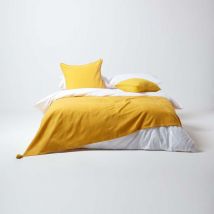 Jeté de lit ou de canapé - Rajput - Jaune - 255 x 360 cm - Homescapes