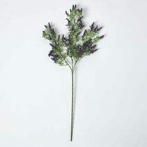 Lavande artificielle en tige, 69 cm - Homescapes