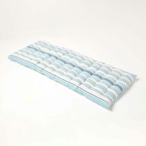 Homescapes - New England Stripe Bench Cushion 2 Seater