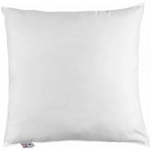 Oreiller en Duvet d'oie 80 x 80 cm - Blanc - Homescapes