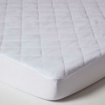 Protège-matelas anti-acariens, 140 x 190 cm - Homescapes