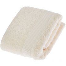 Serviette 100% Coton - Crème - 50 x 90 cm - Homescapes