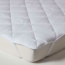Homescapes - Surmatelas luxueux en coton, 160 x 200 cm