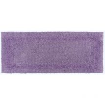 Tapis de bain long en coton, 40 x 100 cm – Lilas - Homescapes
