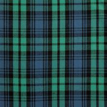 Homescapes - Tissu à carreaux écossais Blackwatch Tartan