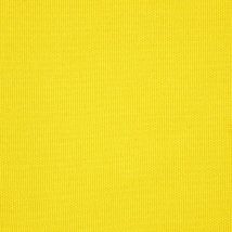 HOMESCAPES Tissu en coton uni Jaune