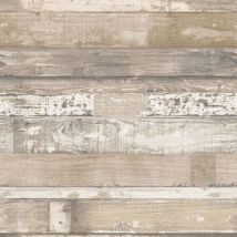 Homestyle - Tapete Old Wood Braun und Beige Noordwand