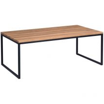 M2 Kollektion - HomeTrends4You Jakarta 2 Tavolino Basso, Marrone, 110x60cm, Höhe 43cm