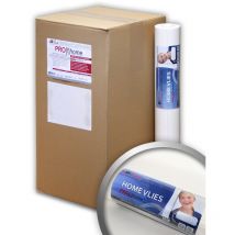 HomeVlies glatte überstreichbare Vliestapete weiß ohne Struktur Glattvlies Renoviervlies Malervlies 12 Rollen