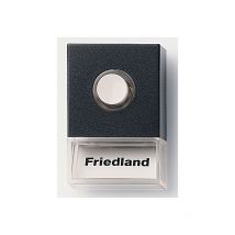Friedland - Bouton poussoir Pushlite lumineux noir - honeywell - D723