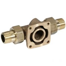 Resideo Drehbares Anschluss-Stück DA74C Messing, R11/4, a