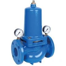 Ademco - Resideo Druckminderer D15S pulverbeschichtet, blau dn 80