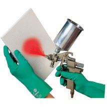 Gant de protection chimique Camatril 730 taille 11 vert en 388, en 374 catégorie epi iii