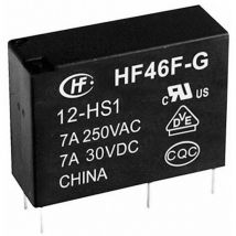 HF46F-G/024-HS1 Relais pour circuits imprimés 24 v/dc 10 a 1 no (t) 1 pc(s) S74319 - Hongfa