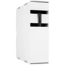 Hongshang 211114308 Termoretraibile Senza Colla Nero 1.20 Mm 0.60 Mm Restringimento:2:1 15 M