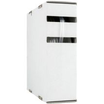 Hongshang 2111144398 Gaine thermorétractable sans colle transparent 3.20 mm 1.60 mm Taux de retreint:2:1 15 m
