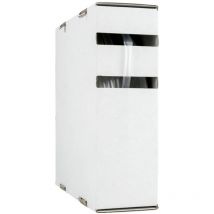 2111195998 Termoretraibile senza colla Trasparente 12.70 mm 6.40 mm Restringimento:2:1 8 m - Hongshang