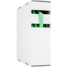 211144358 Termoretraibile senza colla Verde 3.20 mm 1.60 mm Restringimento:2:1 15 m - Hongshang