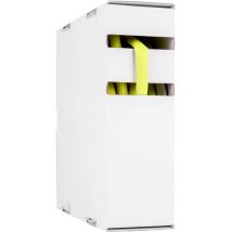 211154248 Gaine thermorétractable sans colle jaune 4.80 mm 2.40 mm Taux de retreint:2:1 10 m - Hongshang