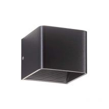 Wandleuchte Flurleuchte led Schwarz IP44 Gartenlampe Lichtaustritt einstellbar