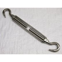 Hook Hook Turnbuckle Stainless Steel M6 (Open Body Wire Rope Rigging Screw)