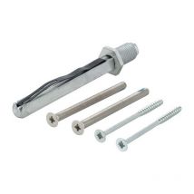 Bef-set.Sertos k / g 50-55mm M5x65 + 4.0x60 4-KT.8x80mm Hoppe