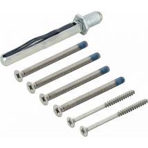 Hoppe - Befestigungsset für Wechselgarnituren sertos, ts: 65-70 önorm