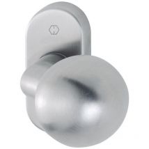 FS-Knopfrosette FS-E50G/55 Edelstahl F69 drehbar gekröpft