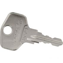 Ersatzschlüssel für sperrbare Fenstergriffe - Schlüssel Sperre H001, Stahl vernickelt - Hoppe