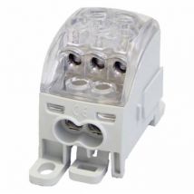 Hora - 7110137 pdb 210 Bloque de distribución 160A compuesto por 1 entrada y 6 salidas 25mm 2
