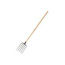 Labrador Heugabel H50L213 – 5-Zinken – 135 cm Griff – Gartenwerkzeug für Heu und Mist – Robust und langlebig