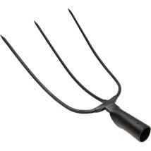 Horca tubo 3 puas s mango H30T