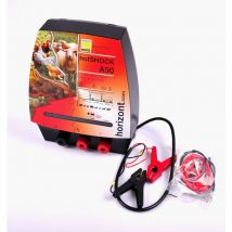 Akku Weidezaungerät hotChock A50 extrem starkes Batteriegerät 30 km Zaunlänge - Horizont