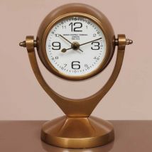 Chehoma - Horloge à poser aviateur 22x13x20cm
