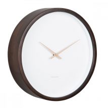 Present Time - Horloge Ancho D32,5cm Marron