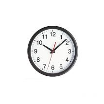 Horloge murale électronique noire 300 mm - TFA