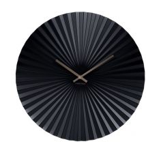 Horloge Sensu D40cm Present Time Noir