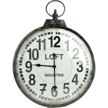 Antic Line Créations - Horloge industrielle Loft