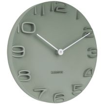 Horloge murale – 42 cm – Verte – Design minimaliste – KARLSSON