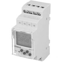 Rose lm SHT-1/UNI Interrupteur horaire pour rail programme quotidien, programme hebdomadaire, commutation aléatoire X182201