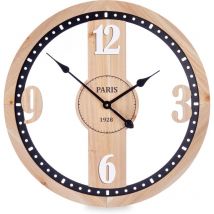 Horloge murale de style loft paris 1928, 60 cm