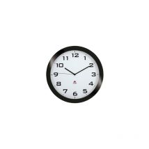 Horissimo n grande horloge silencieuse noir 38 x 5,5 x 38 cm - Alba